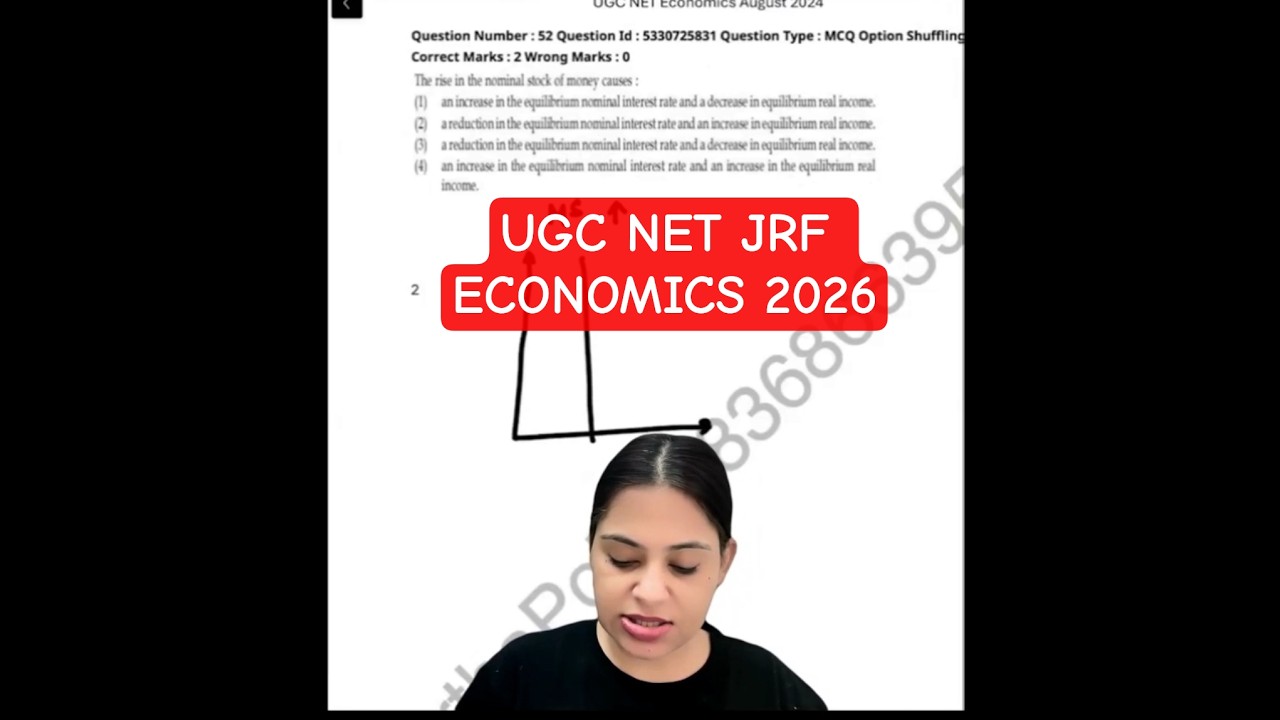 Решения задач из прошлых экзаменов UGC NET JRF по экономике, июнь 2024 г. | Подготовка к экзамену...
