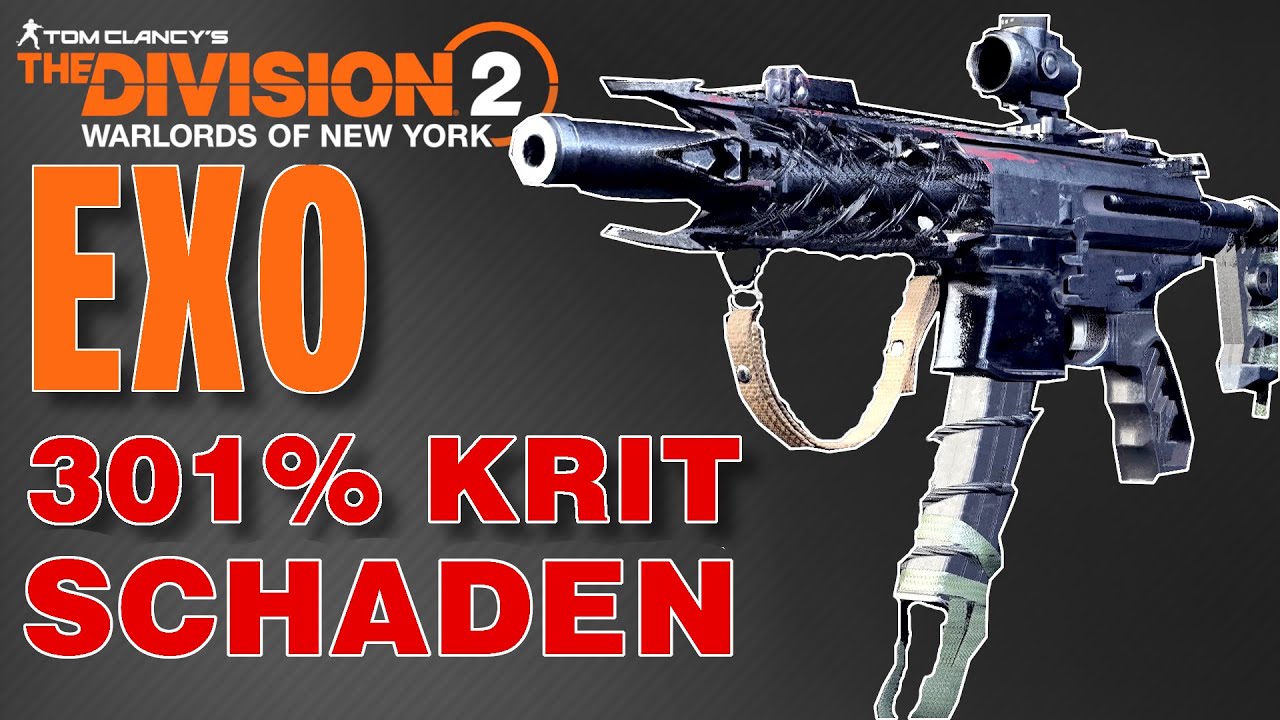 The Division 2 EXO Gegenfeuer 301% Kritschaden  / Backfire / exotische Waffe / Division 2 Backfire