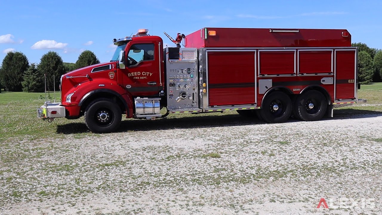 REED CITY FIRE DEPARTMENT - ALEXIS 3000 GALLON TANKER #2584 - REED CITY, MICHIGAN