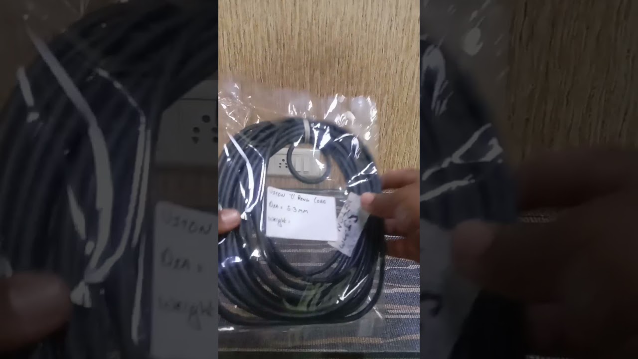 VITON  'O' RING  CORD                        DIA= 5.3MM