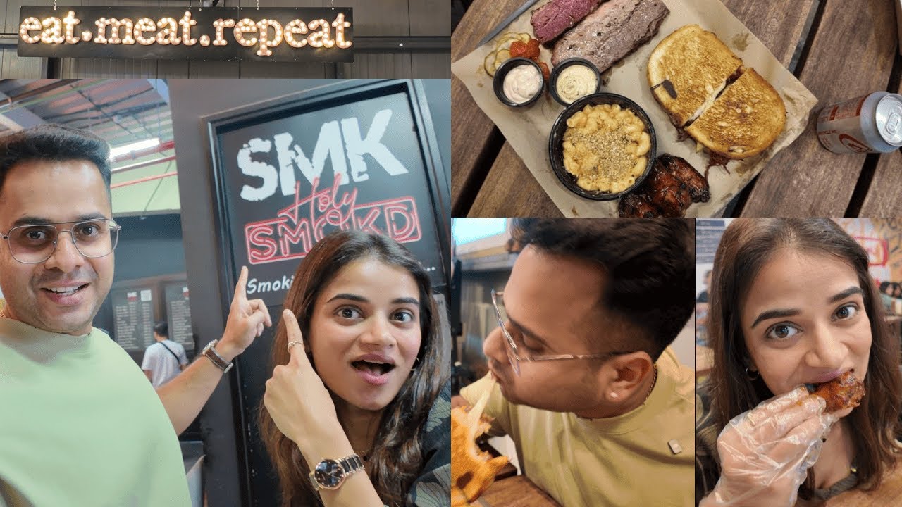 Is this the best brisket in Dubai? Let’s find out! 😋 @SMK - Holy SMOKD