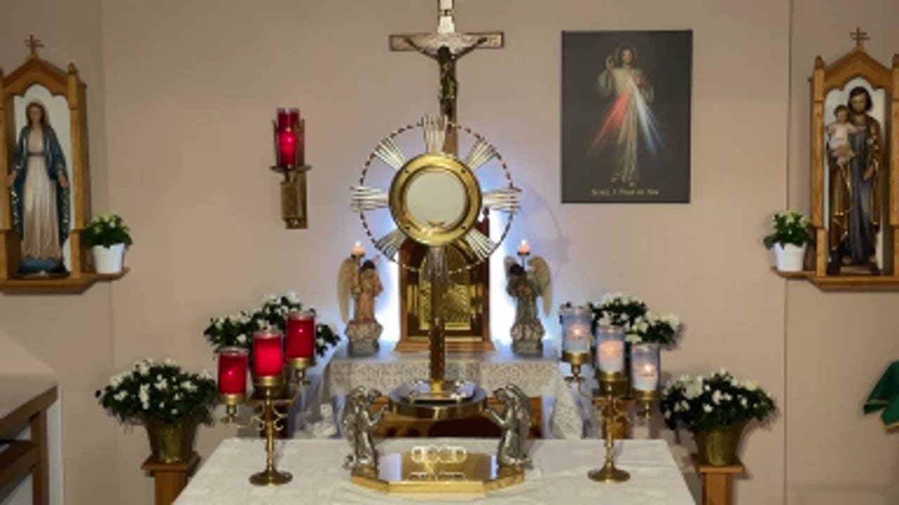 LIVE Eucharistic Adoration - Sisters of Divine Mercy