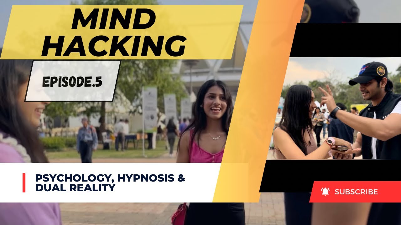 INSANE | Mind Hacking Ep.5 | Psychology | Hypnosis | Dual Reality #magic #fun #mindreader #mindhacks