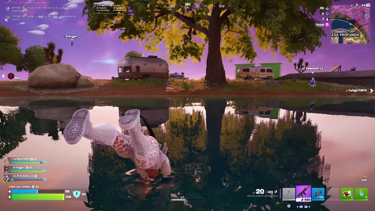 Fortnite Modo Recarga en escuadrón
