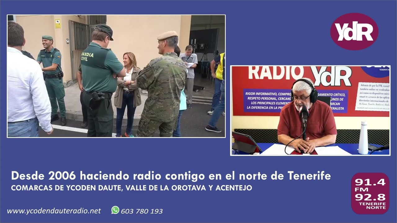 27.05.2025 / Cabildo de Tenerife. Presentación operativo contra incendios forestales