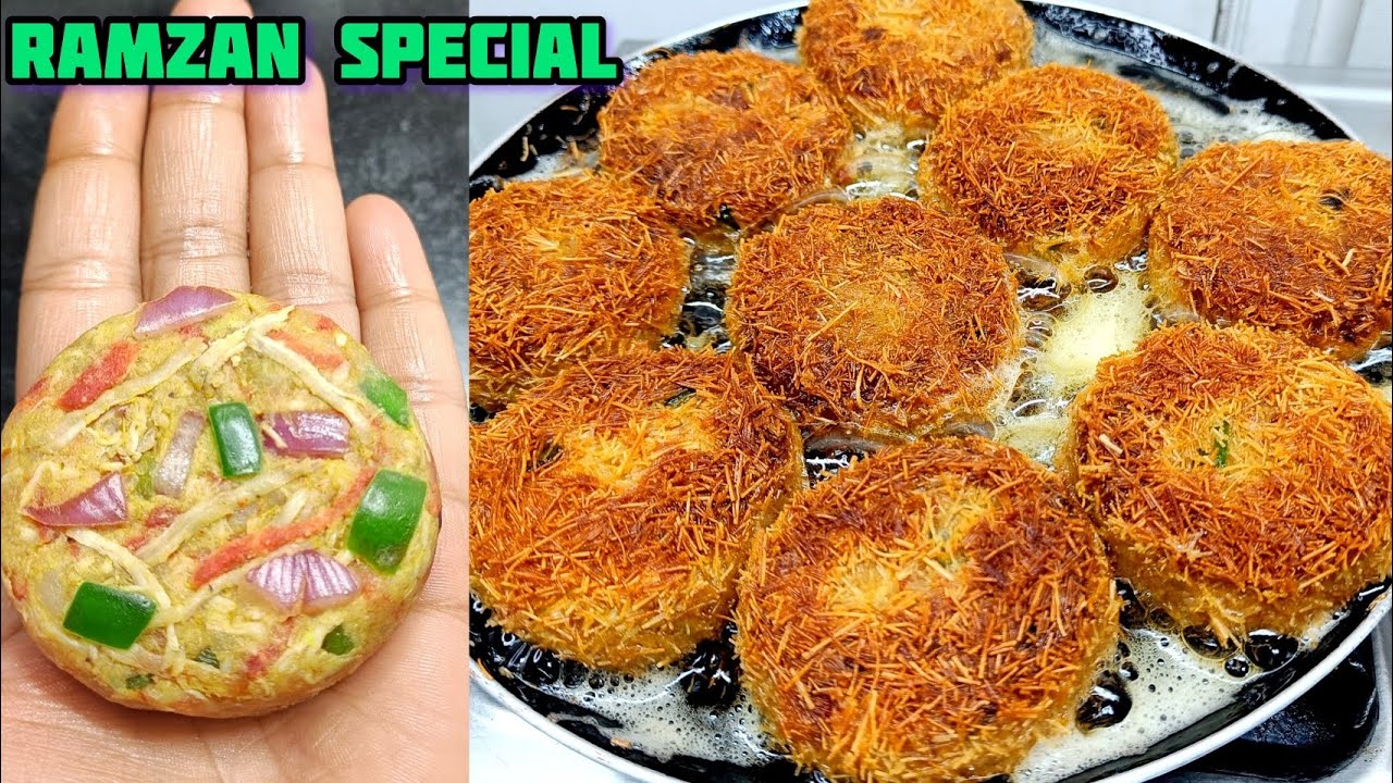 Chicken Cheese Cutlet (Ramzan Special) | Chicken Kabab Recipe |&nbsp;&nbsp;Make & Freeze Iftar Snacks 