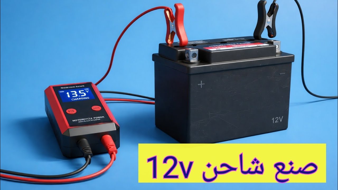 اصنع اقوى شاحن بطاريات 12 فولت بقدرة هائلة ⚡ تيار قوي جدًا | مشروع إلكتروني مربح