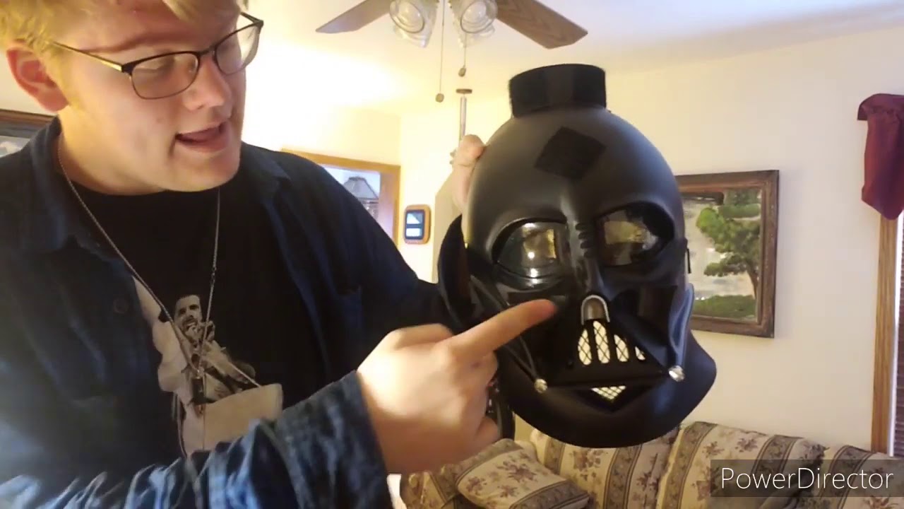Rubies Darth Vader Collecters Mask Review!
