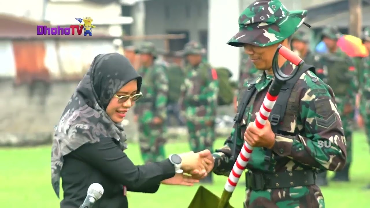 WAKIL BUPATI KEDIRI BUKA TMMD KE-127 KODIM 0809/KEDIRI