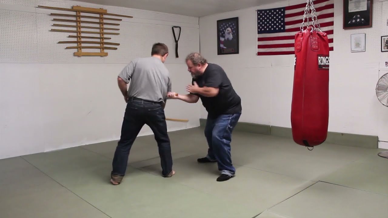 MiraRada Escrima X basic lesson with Forrest pt 3 #3 defense against angle 1 feed