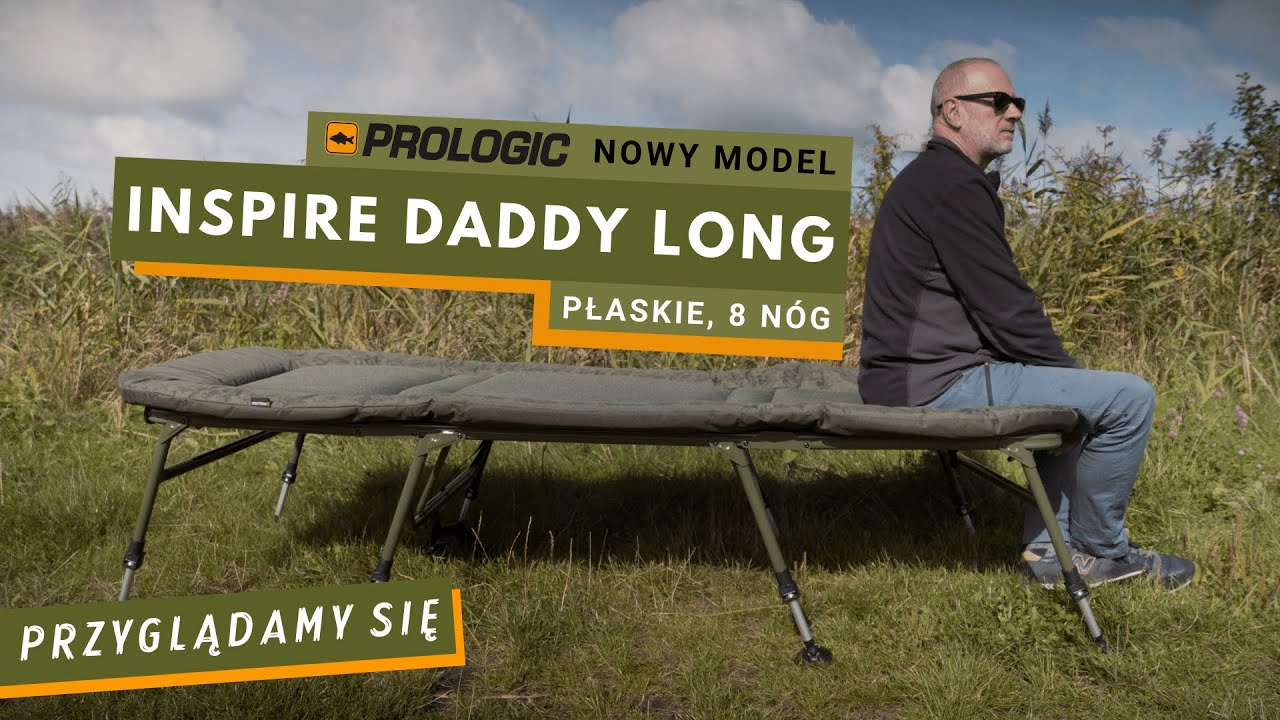 Wygodne, duże łóżko karpiowe - Prologic Inspire Daddy Long 8 Leg