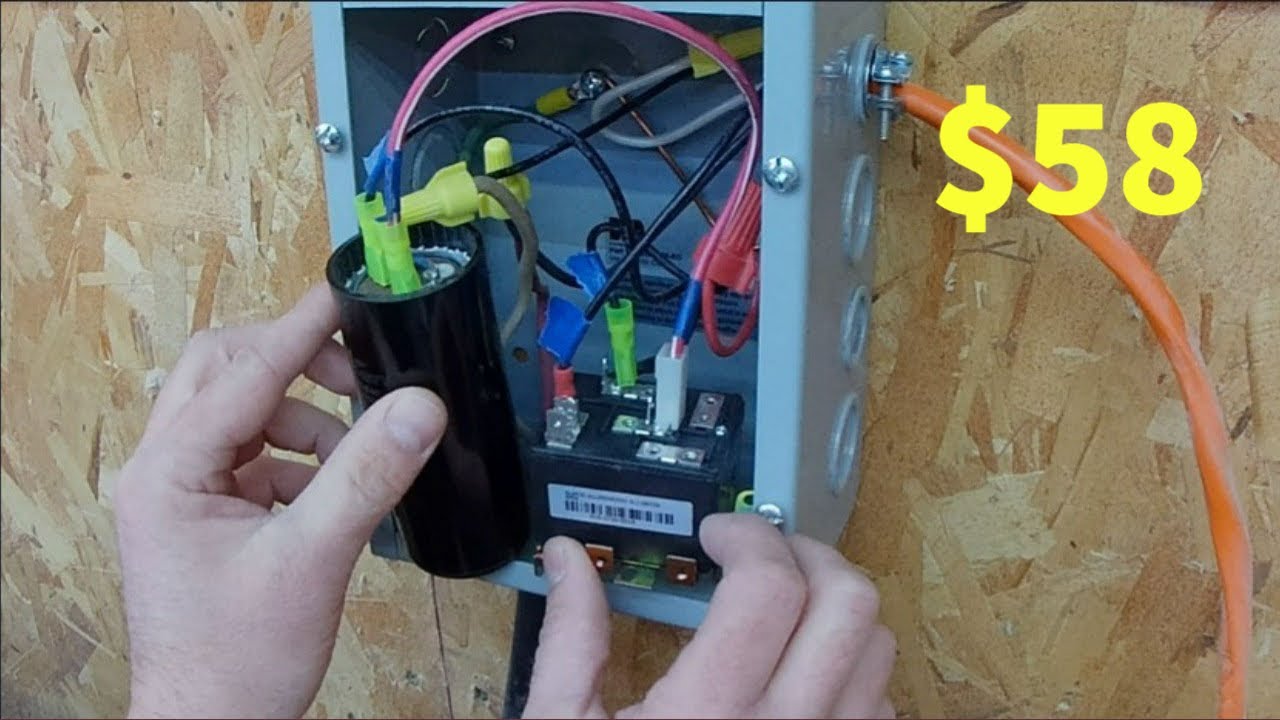 How I made a simple static phase converter