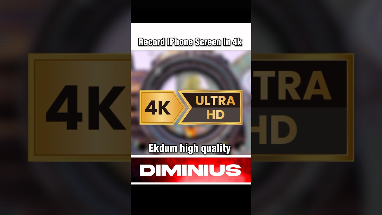 HOW TO RECORD GAMEPLAY IN IPHONE #shorts #bgmi