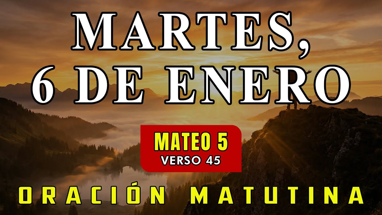 🌟 Mateo 5 - Oración Matutina Para Comenzar El Día Protegido Por Dios