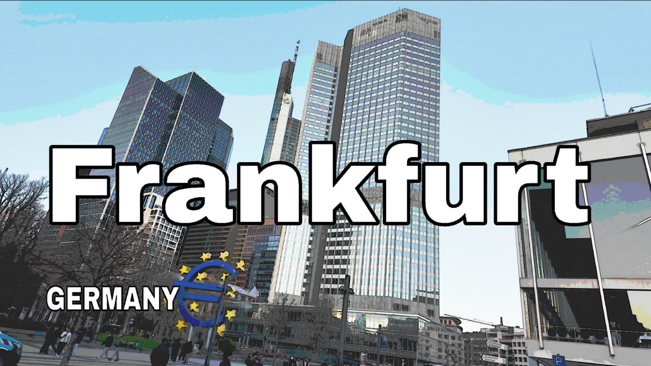 Frankfurt am Main, Germany 🇩🇪 | Walking Tour Through the Financial Capital | 4K 60fps