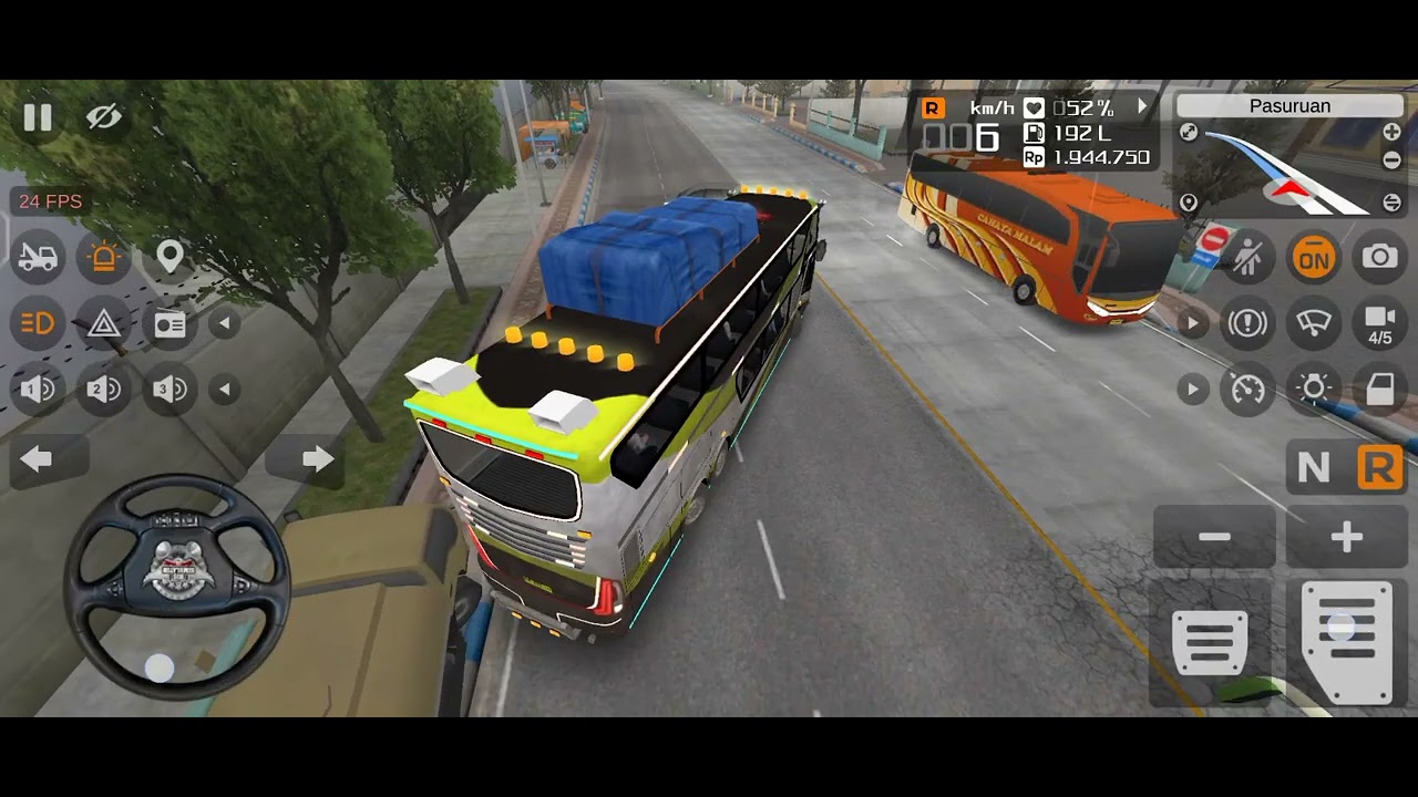 Bus indonesia simulator Gujarati game 