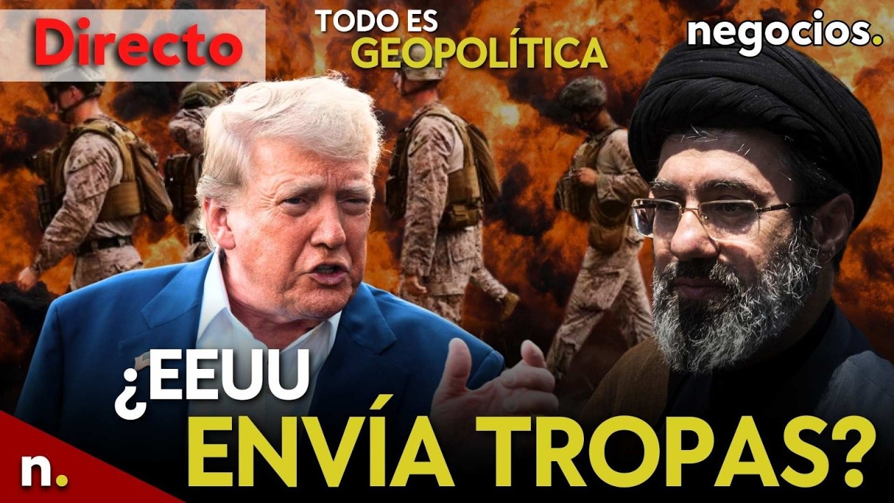 TODO ES GEOPOLÍTICA: Irán cambia su estrategia, Rusia ayuda con los drones y ¿EEUU envía tropas?