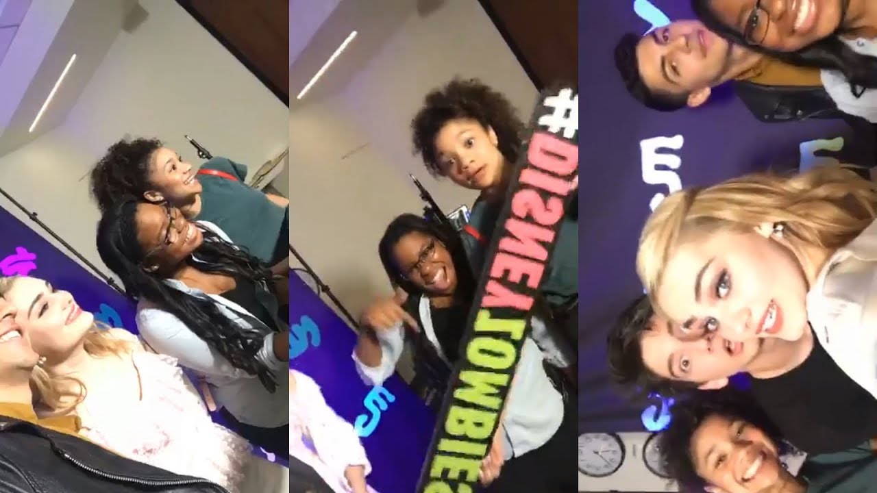Disney Zombies Cast | Instagram Live Stream | 16 February 2018
