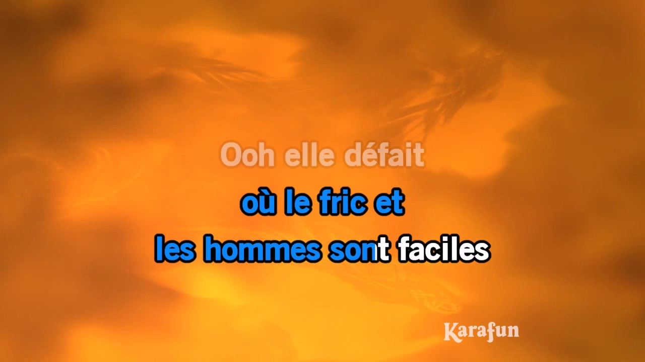 Karaoké Elle a fait un bébé toute seule - Jean-Jacques Goldman *