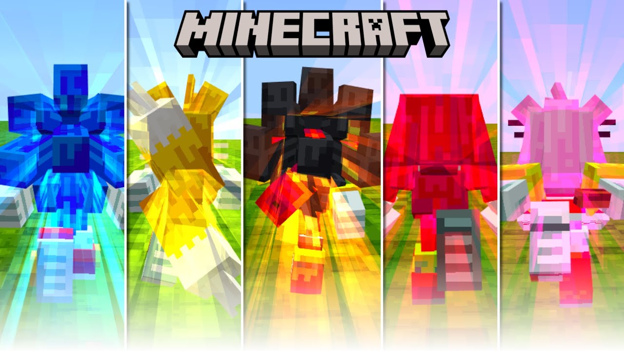 Minecraft Sonic Add-On: Powerful Character Abilities, Gimmicks and More!