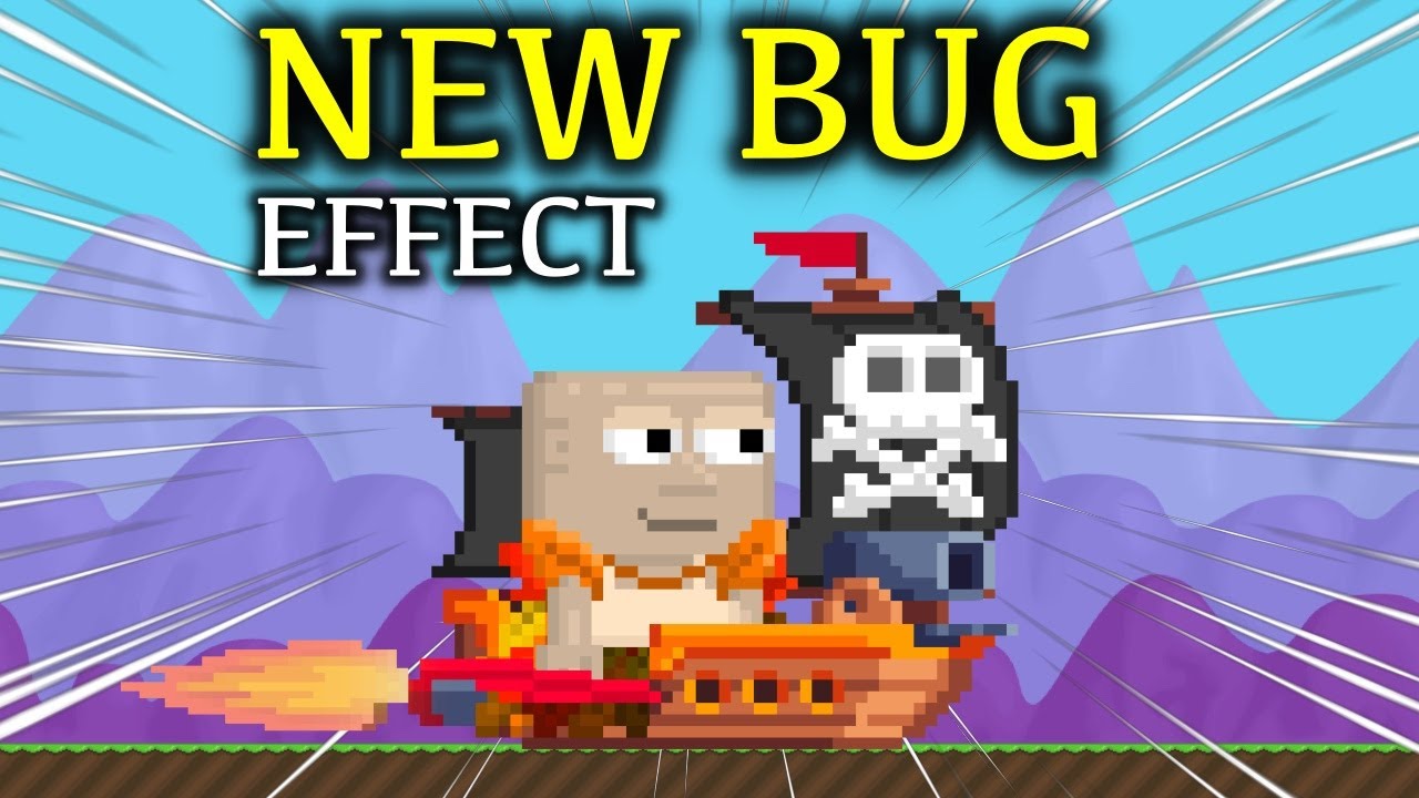 Don't Try This Or You Will Be Banned ! New Bug Effect (Prank) | Growtopia