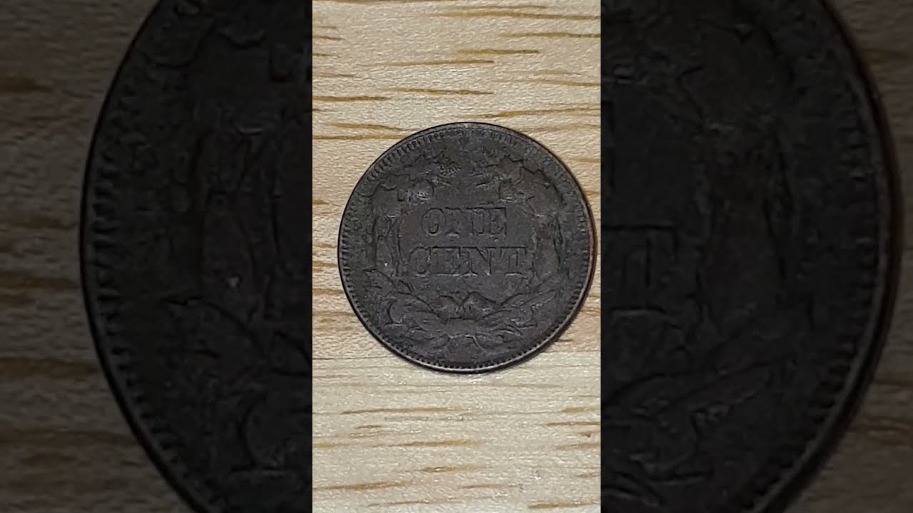 1857 Flying Eagle One Cent #Shorts