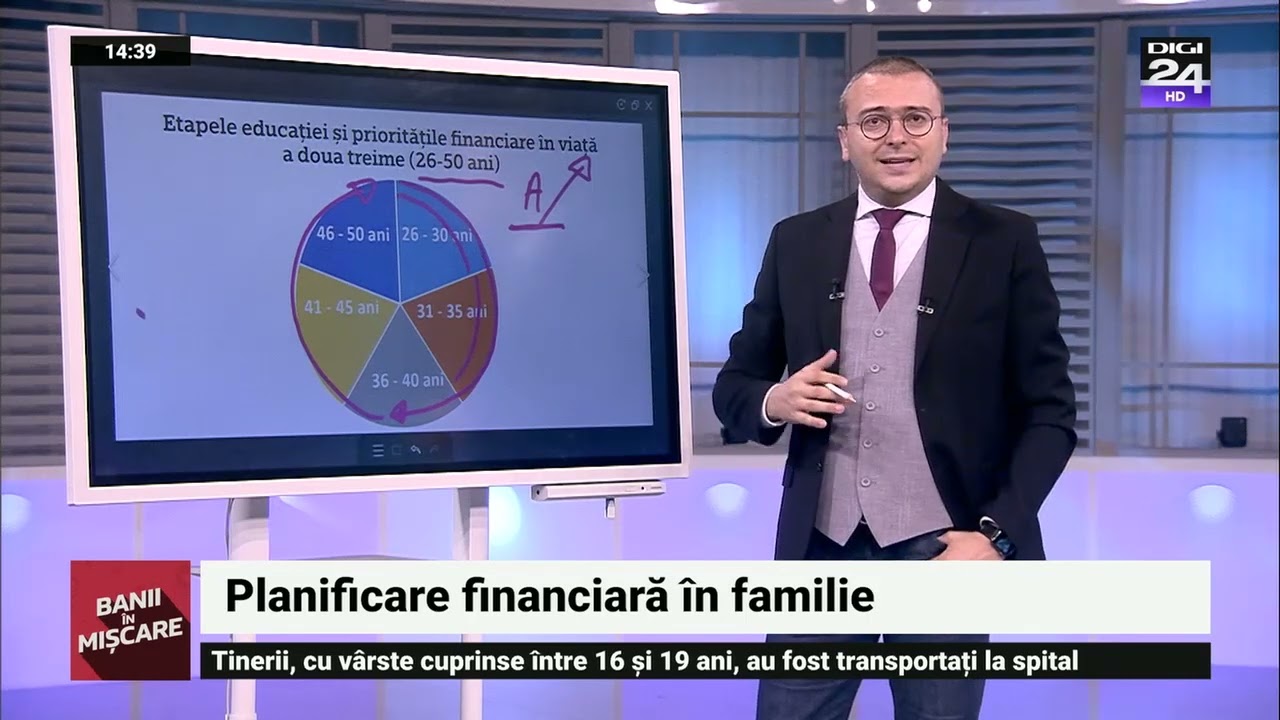 Planificarea financiară în familie. Banii în mișcare, Digi24
