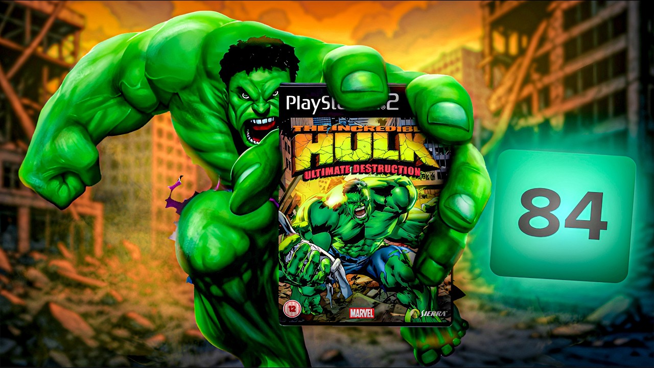 HULK ULTIMATE DESTRUCTION es el GTA de HULK
