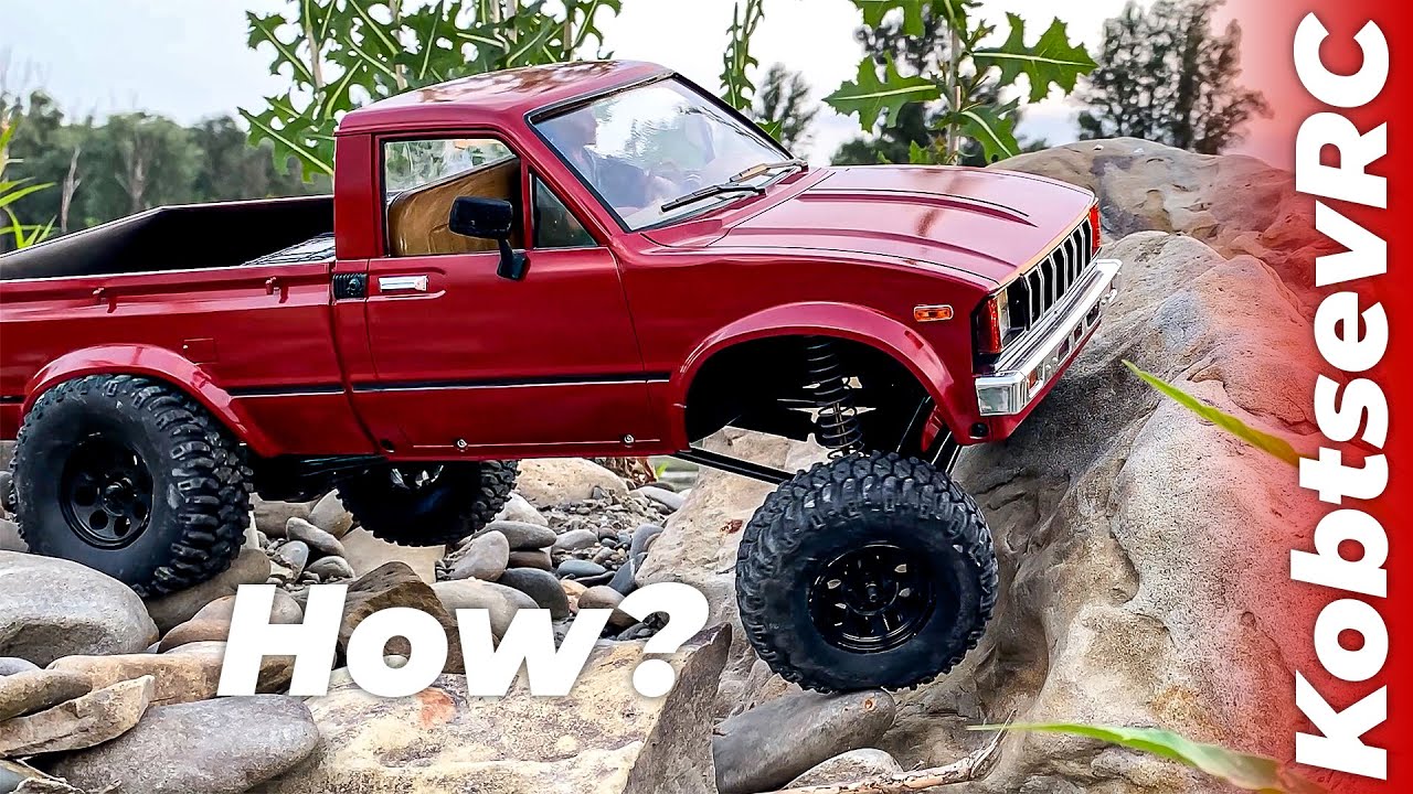 Easily Mount RC4WD Mojave II Body on Axial SCX10 II Chassis