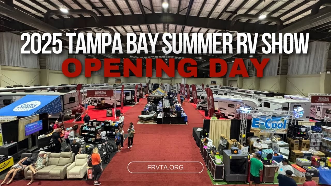 2025 Tampa Bay Summer RV Show Opening Day