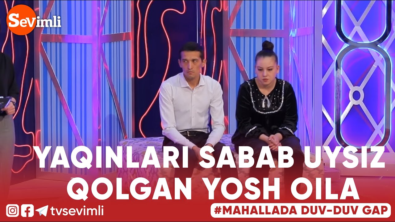 Mahallada duv-duv gap - YAQINLARI SABAB UYSIZ QOLGAN YOSH OILA