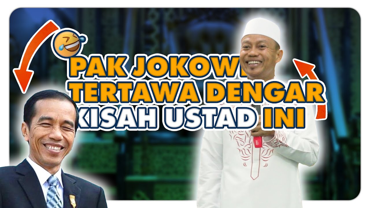 Ustad Das'ad Latif  depan pak Presiden Jokowi cerita ini ...