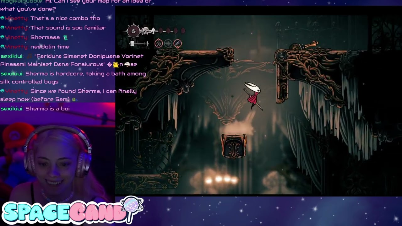 SpaceCandi Streamed Hollow Knight: Silksong - Part 17