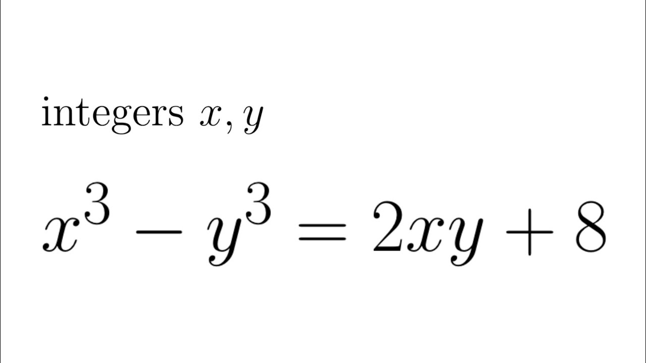 Solving This Equation With One Simple Trick