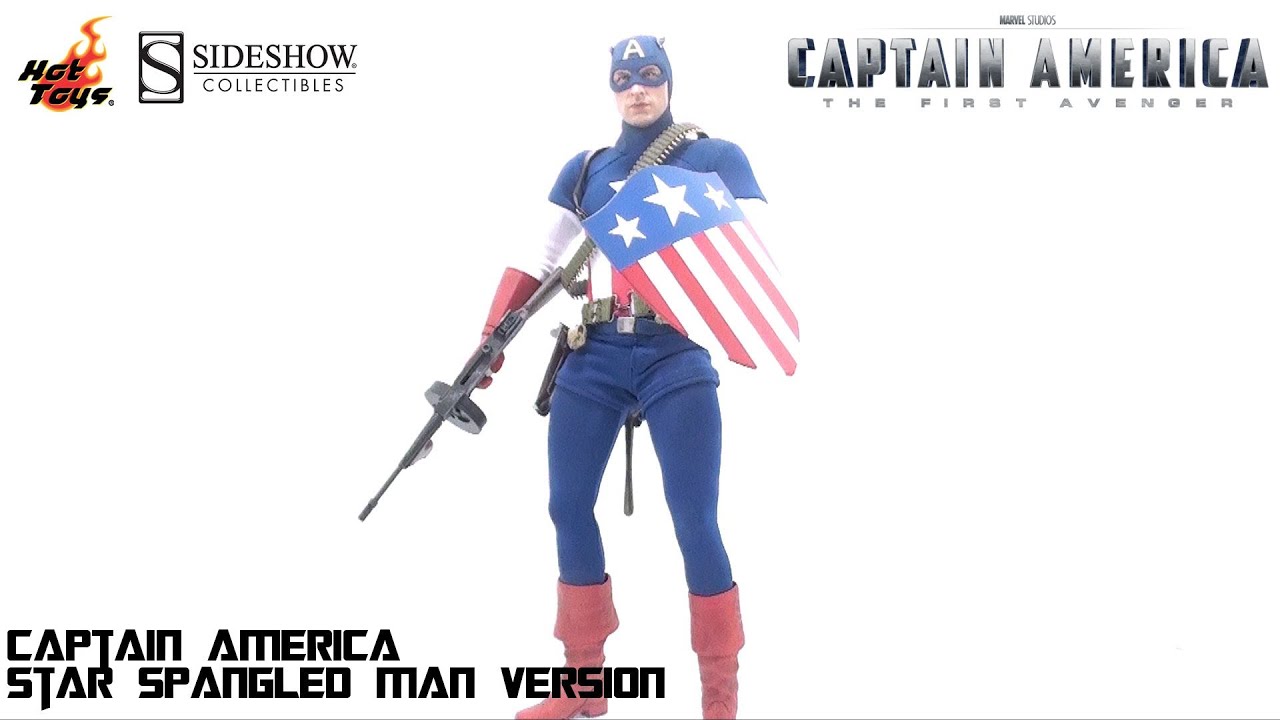 Video Review of the Hot Toys: Captain America (Star Spangled Man Version)
