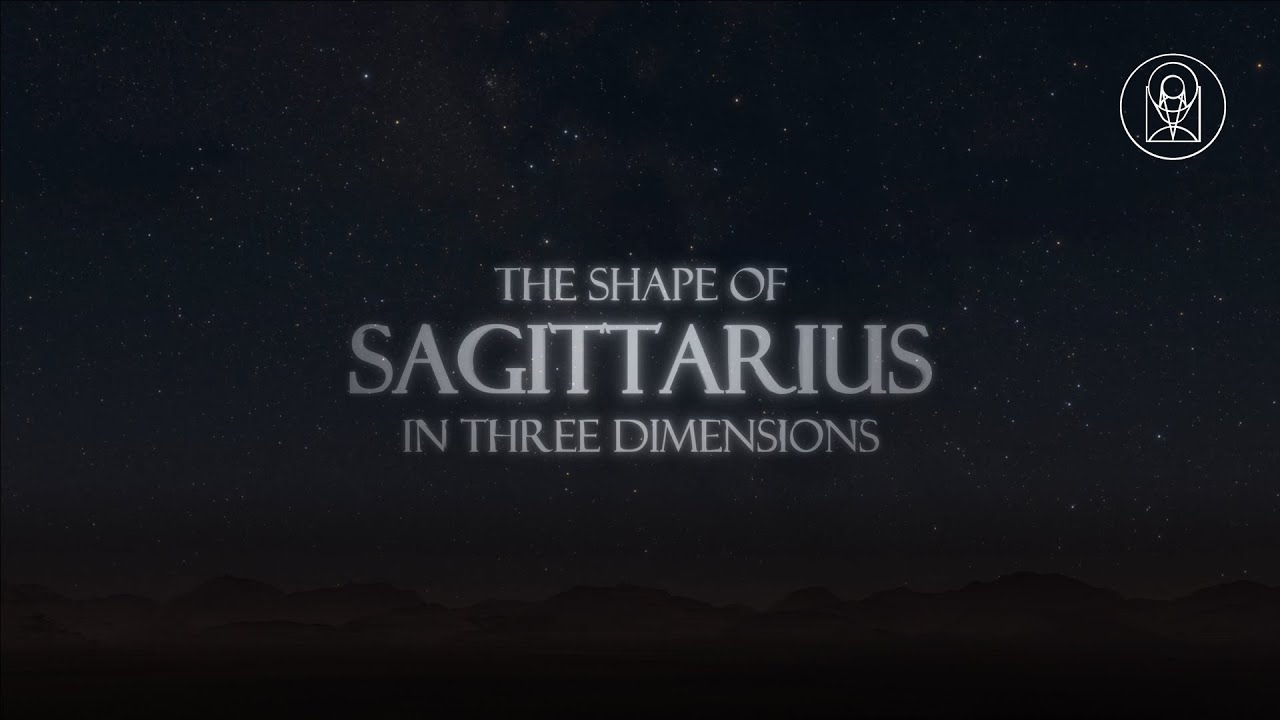 The Shape of Sagittarius in Three Dimensions