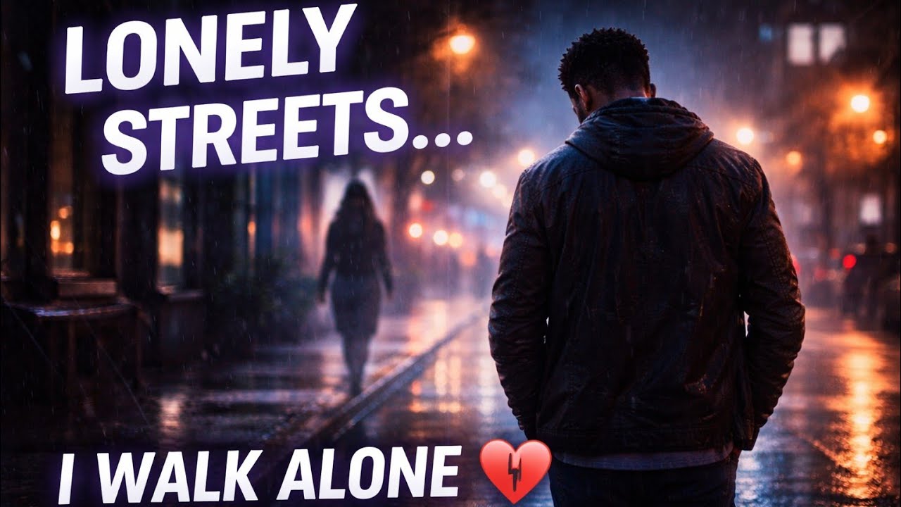 💔 Lonely Streets&hellip; Walking Without You | Sad R&B (3AM Vibes)