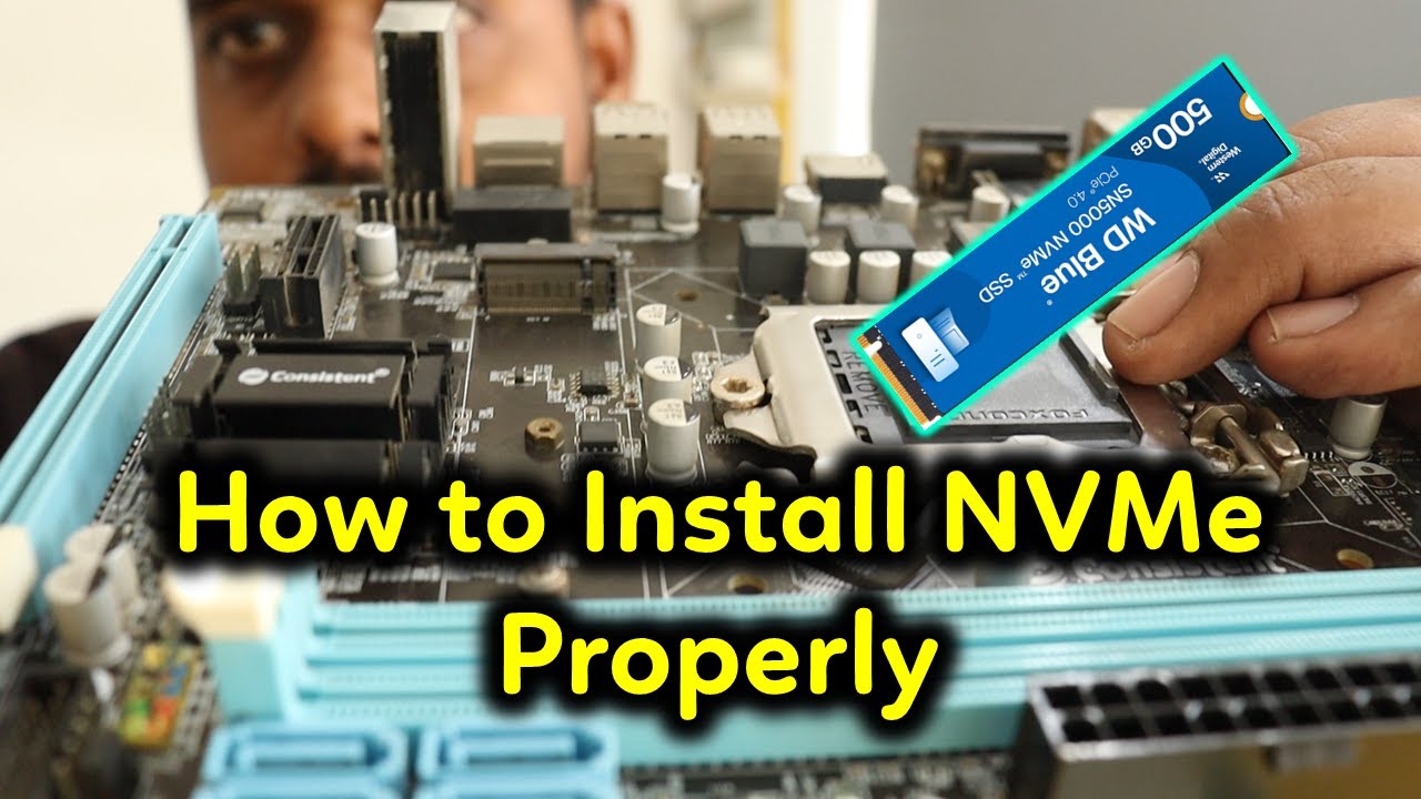 Как установить NVMe SSD в материнскую плату