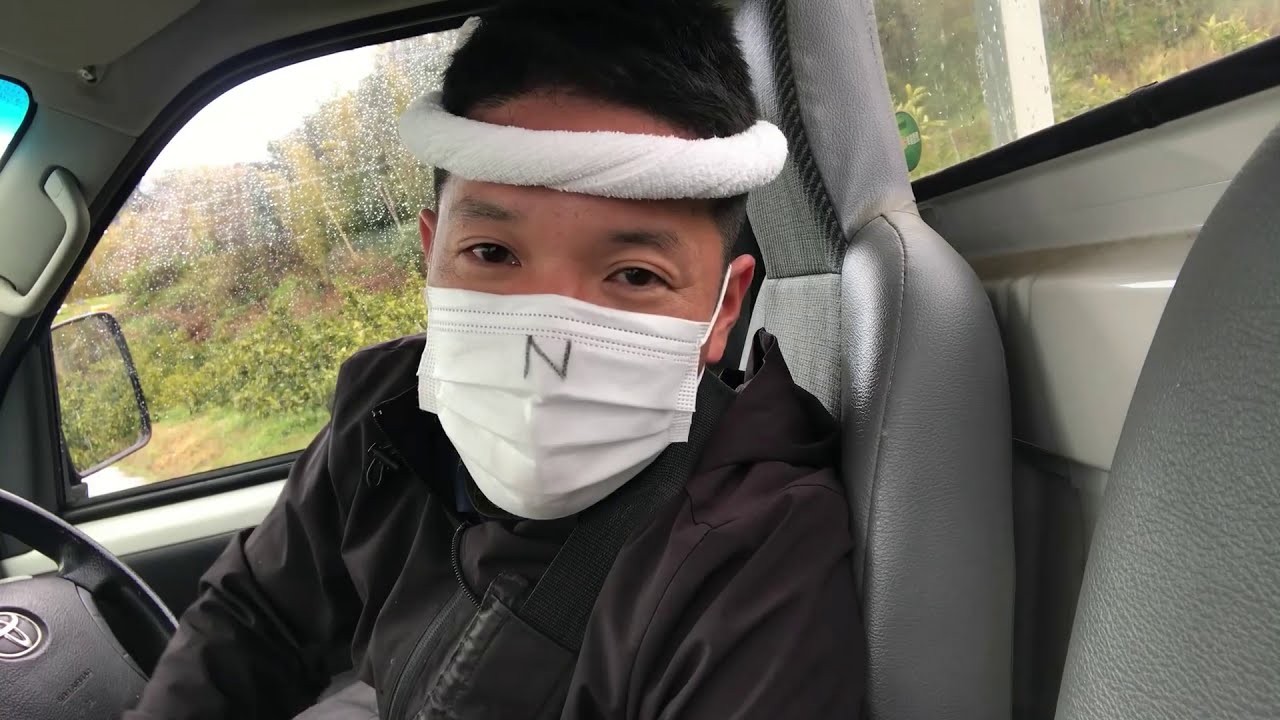草刈りする予定が、だんじりのハチマキの締め方紹介になった動画！！#躁鬱病Ⅰ型　#包近の桃　#兼業農家