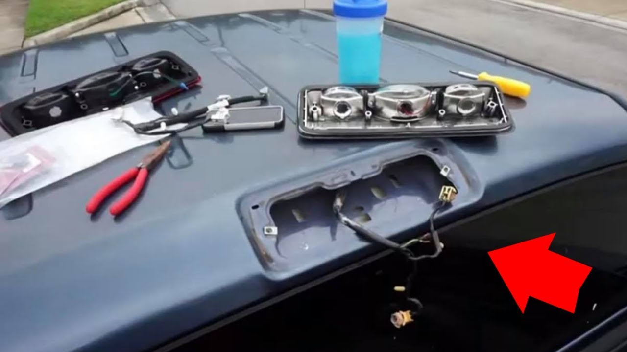 How To Change The Wiring Harness and Replace The 3rd Brake Light On A 2004-2008 Ford F150