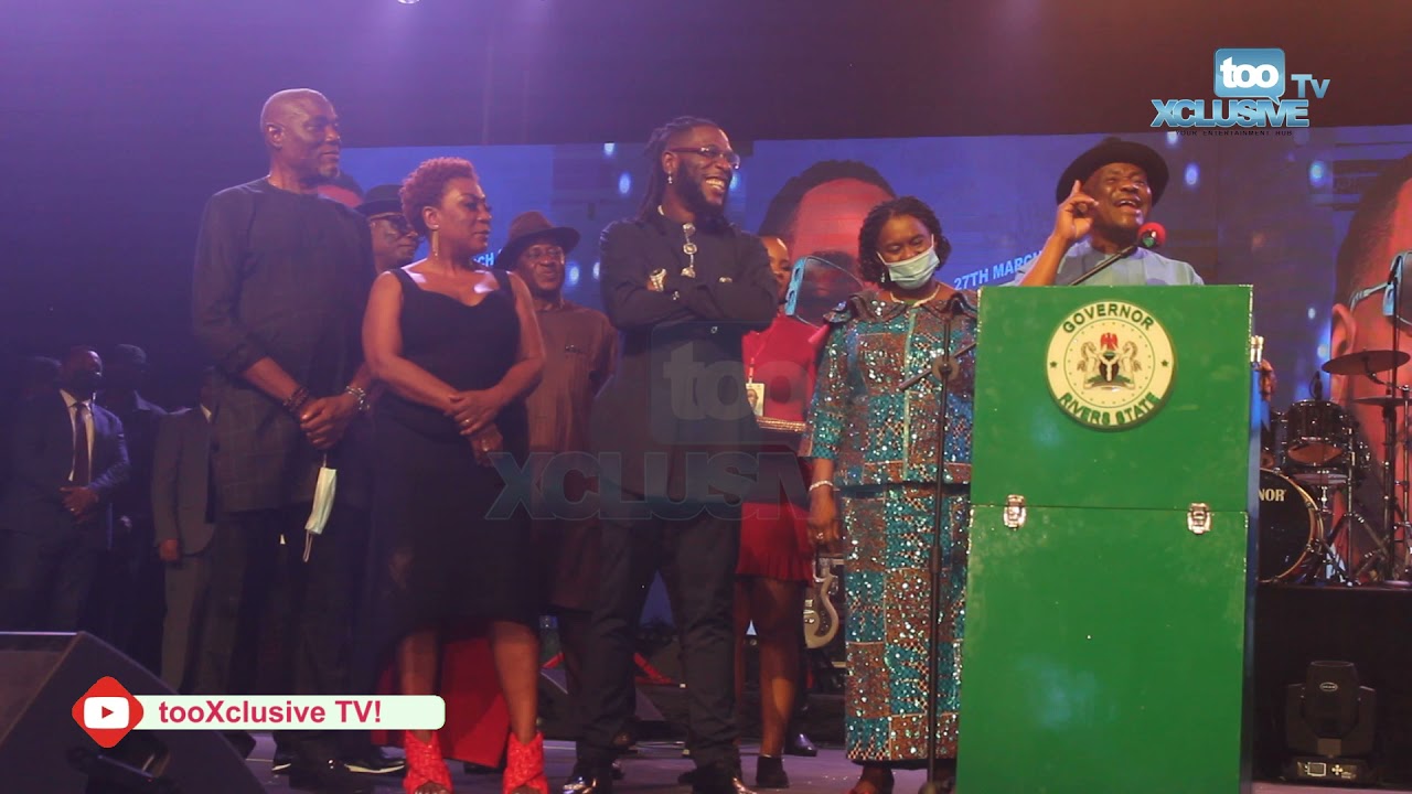 Famous Governor Wike's Speech At Burna Boy's Homecoming