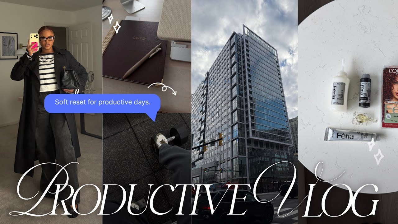 VLOG: A Soft Reset to End Procrastination💐🪩 Creating Content, New Routines, Being Productive, etc.