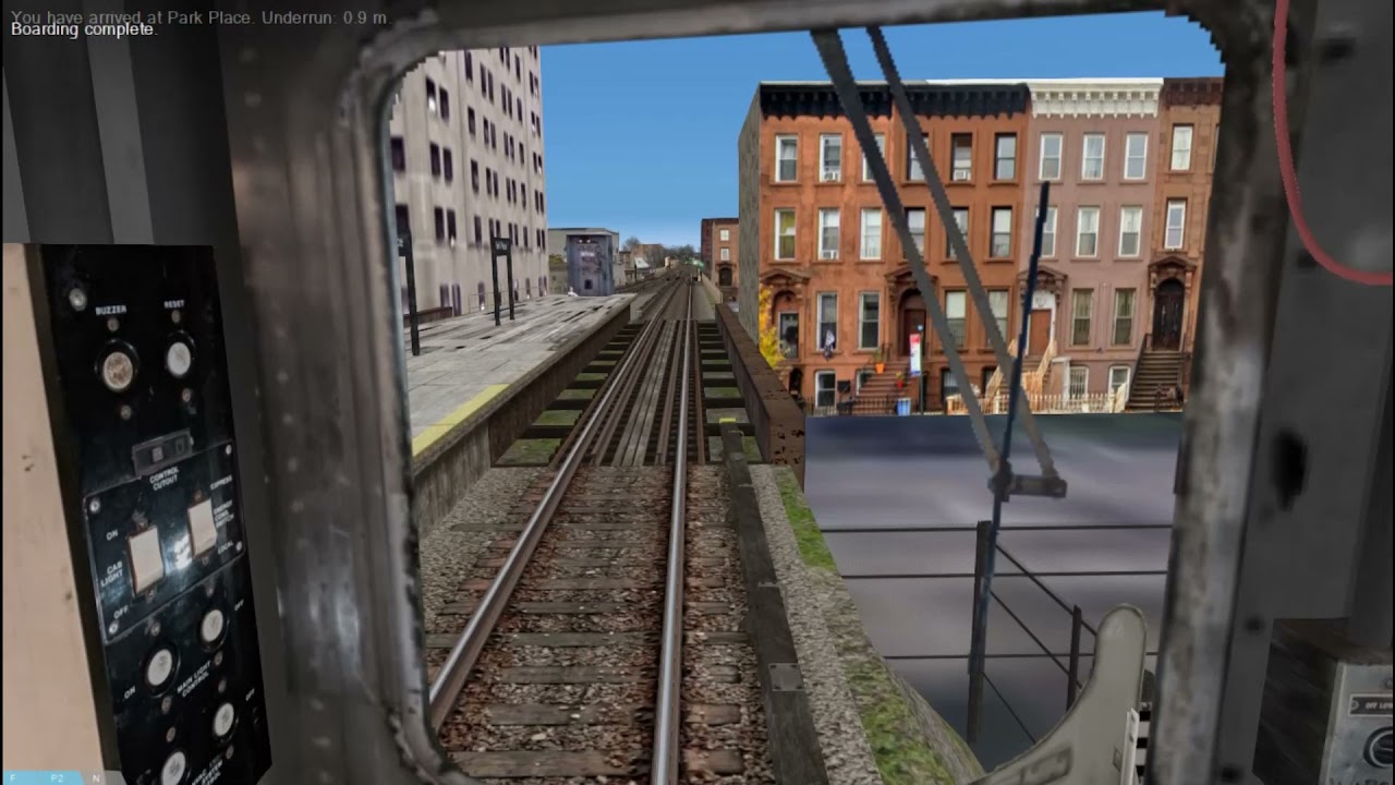 OpenBVE Pre-Release Premiere: Operating on the 1990s Franklin Avenue Shuttle.