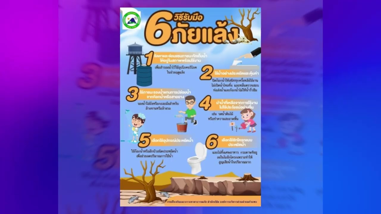 ตอนที่ 46 : 6 วิธีรับมือภัยแล้ง