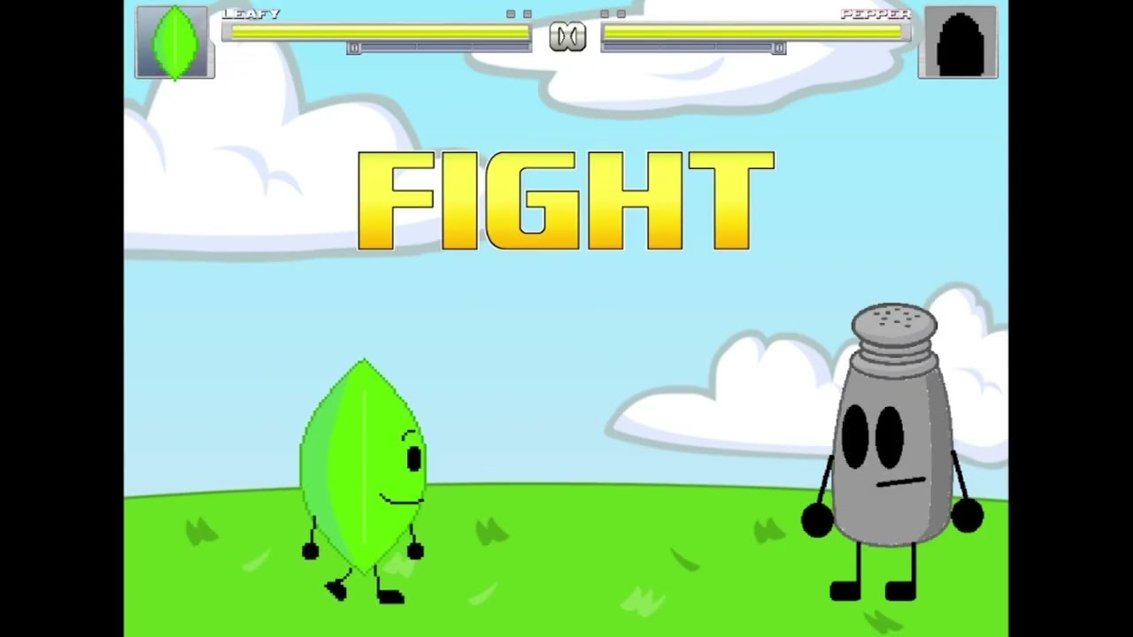 Leafy vs. Pepper | BFDI x Inanimate Insanity 2026 M.U.G.E.N Tournament | R1B15