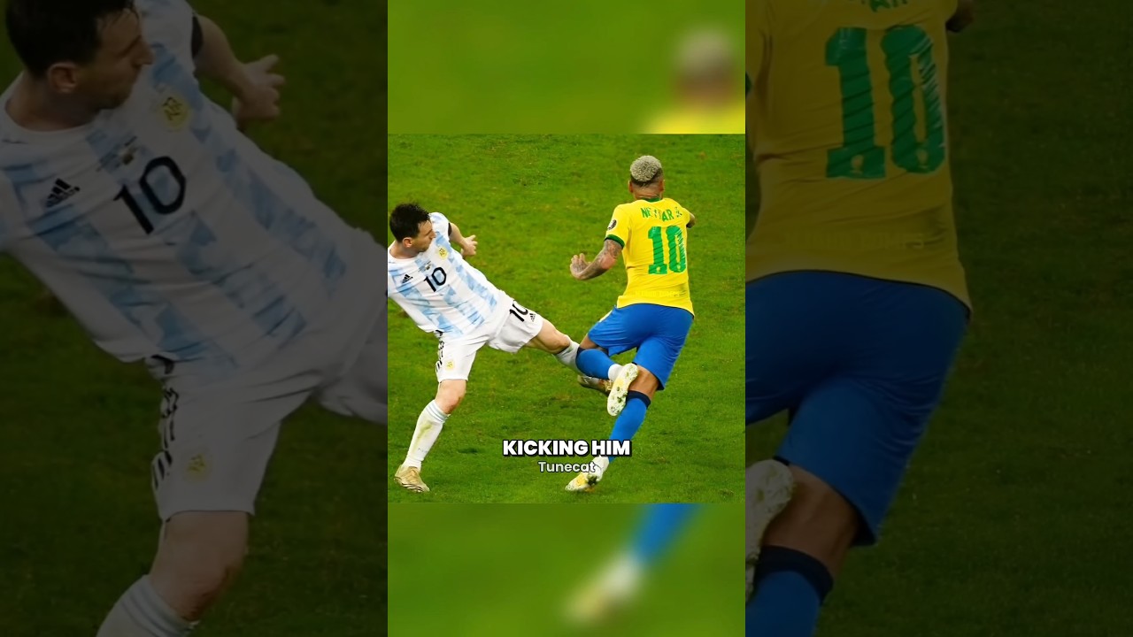 The Reason Why Argentine Players Fear Neymar #shorts