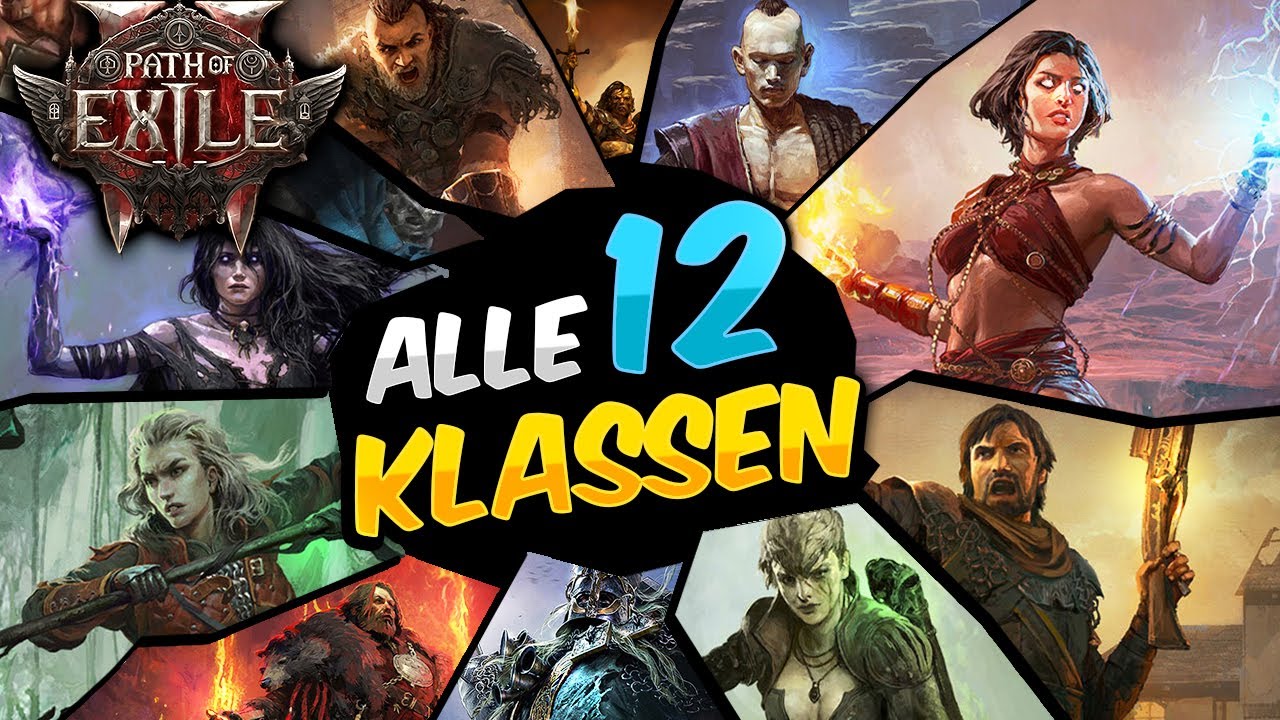 ALLE 12 Klassen bei PATH OF EXILE 2 (Bekannte + Geplante Klassen) | Gameplay Details & Early Access!