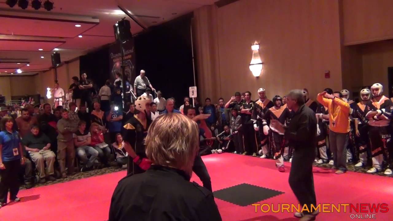 Team Paul Mitchell International vs Team Full Circle Black Round 2 Men's Team Fighting at Diamond Nationals 2012 Merge