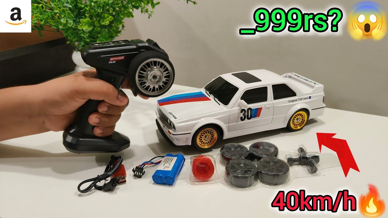 RC retro year drift car unboxing .(2025) ,(techuman)