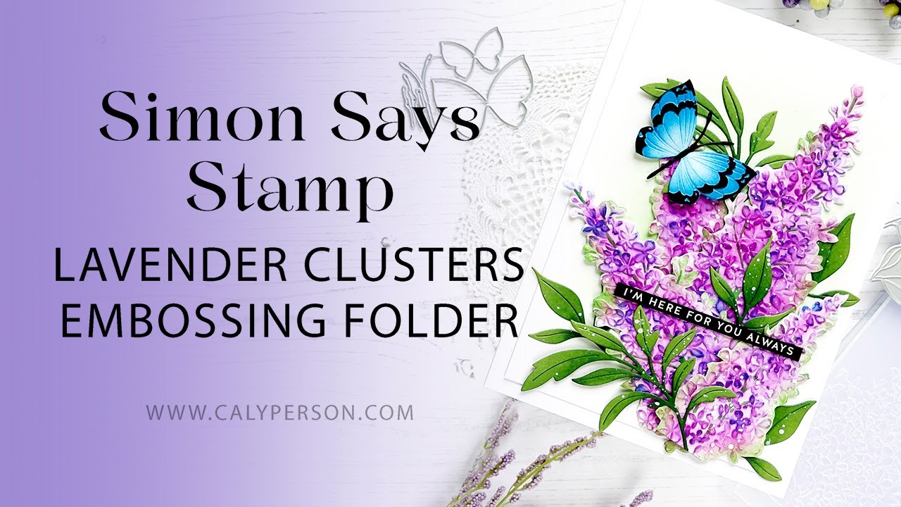 Simon Says Stamp - Lilac Clusters